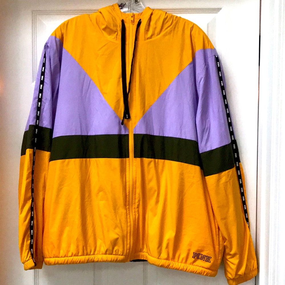 Pink fleece lined jacket